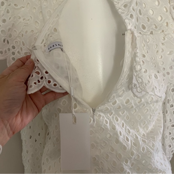 🆕 ENDLESS ROSE Cotton Off-Shoulder Sleeves - Picture 10 of 10